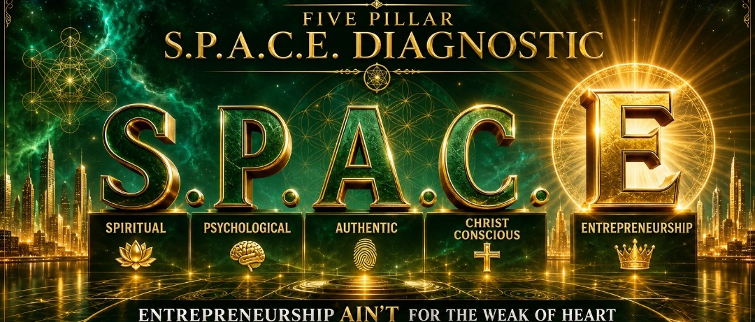S.P.A.C.E. Diagnostic — Five Pillar: Spiritual, Psychological, Authentic, Christ-Conscious, Entrepreneurship